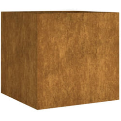 Vidaxl - Jardinière 40x41x40 cm acier corten