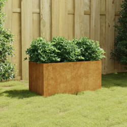 vidaXL Jardinière - Corten