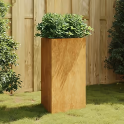 vidaXL Jardinière 50x43x75 cm acier corten