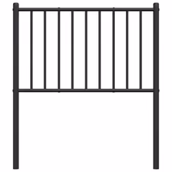 VidaXL 350890 tête de lit et pied de lit Noir - Vue supplémentaire 4