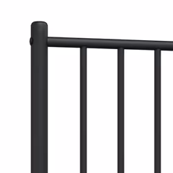 VidaXL 350890 tête de lit et pied de lit Noir - Vue supplémentaire 5