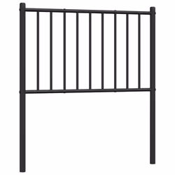 VidaXL 350891, Noir, Acier, 80 cm, 850 mm, 90 cm, 30 mm