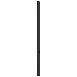 VidaXL 350891 tête de lit et pied de lit Noir