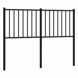 VidaXL 350895, Noir, Acier, 120 cm, 1250 mm, 90 cm, 30 mm