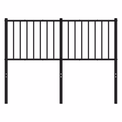 VidaXL 350895 tête de lit et pied de lit Noir