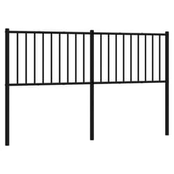VidaXL 350899 tête de lit et pied de lit Noir