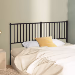 VidaXL 350899 tête de lit et pied de lit Noir