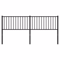 VidaXL 350901 tête de lit et pied de lit Noir