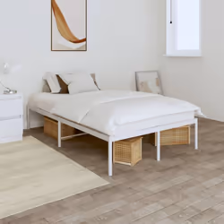 Si vous recherchez un cadre de lit robuste pour votre chambre à coucher, ce cadre de lit classique au design élégant et intem ...