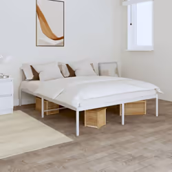 Si vous recherchez un cadre de lit robuste pour votre chambre à coucher, ce cadre de lit classique au design élégant et intem ...