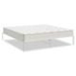 vidaXL Cadre de lit métal sans matelas blanc 180x200 cm - 80 x 200 cm