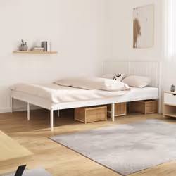 Si vous recherchez un cadre de lit robuste pour votre chambre à coucher, ce cadre de lit classique au design élégant et intem ...