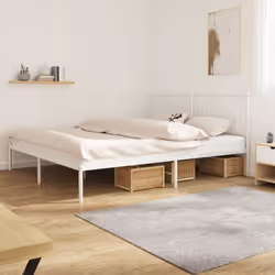 Si vous recherchez un cadre de lit robuste pour votre chambre à coucher, ce cadre de lit classique au design élégant et intem ...