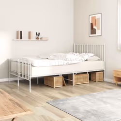 Si vous recherchez un cadre de lit robuste pour votre chambre à coucher, ce cadre de lit classique au design élégant et intem ...