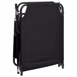VidaXL 360176 chaise d'extérieur Linge Siège rembourré Oxford, Acier Noir - Vue supplémentaire 7