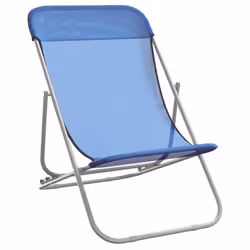 VidaXL 360187 chaise d'extérieur Terrace Acier Bleu