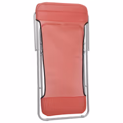 VidaXL 360189 chaise d'extérieur Terrace Acier Rouge - Vue supplémentaire 8