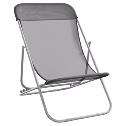 VidaXL 360190 chaise d'extérieur Terrace Acier Gris - Vue supplémentaire 3