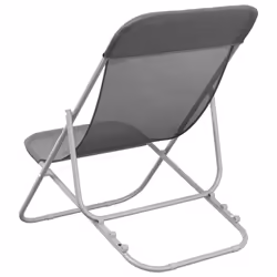 VidaXL 360190 chaise d'extérieur Terrace Acier Gris - Vue supplémentaire 6