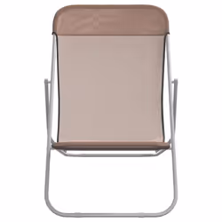 VidaXL 360191 chaise d'extérieur Terrace Acier Marron - Vue supplémentaire 4