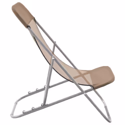 VidaXL 360193 chaise d'extérieur Terrace Acier Taupe - Vue supplémentaire 5