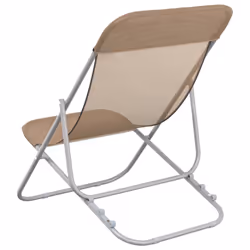 VidaXL 360193 chaise d'extérieur Terrace Acier Taupe - Vue supplémentaire 6