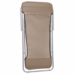 VidaXL 360193 chaise d'extérieur Terrace Acier Taupe - Vue supplémentaire 8