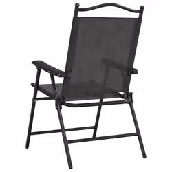 VidaXL 360197 chaise d'extérieur Terrace Siège rembourré Acier, Textile Gris - Vue supplémentaire 7