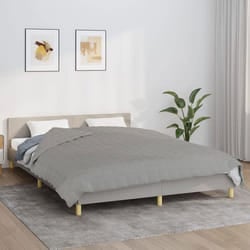 Couverture Lestée Gris 200x220 Cm 13 Kg Tissu