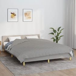 Couverture Lestée Gris 220x240 Cm 11 Kg Tissu