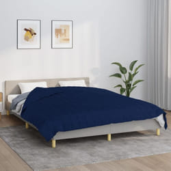 Couverture lestée Bleu 200x220 cm 9 kg Tissu