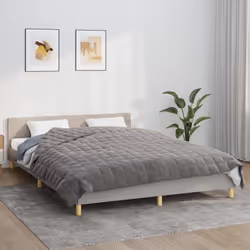 Avez-vous des problèmes de sommeil la nuit ? Cette couverture lestée est l'aide parfaite pour dormir. Cette couverture offre  ...