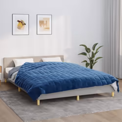 Avez-vous des problèmes de sommeil la nuit ? Cette couverture lestée est l'aide parfaite pour dormir. Cette couverture offre  ...