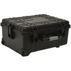 Vidaxl - Valise de vol à roulettes Noir 58x45x27 cm pp