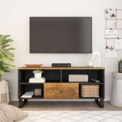 Vidaxl - Meuble tv 100x33x46 cm bois de manguier et d'ingénierie