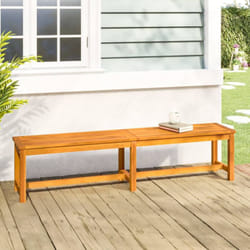 Vidaxl - Banc de jardin 180x35x45 cm bois massif d'acacia