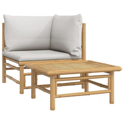 VidaXL 362277 banc de jardin Bambou