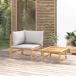 VidaXL 362277 banc de jardin Bambou