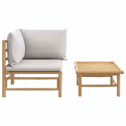 VidaXL 362277 banc de jardin Bambou - Vue supplémentaire 4