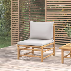 VidaXL 362279 banc de jardin Bambou