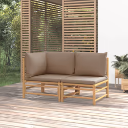 VidaXL 362284 banc de jardin Bambou