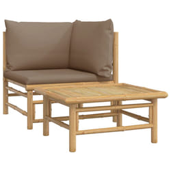 VidaXL 362285 banc de jardin Bambou