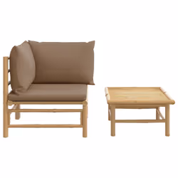 VidaXL 362285 banc de jardin Bambou