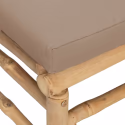 VidaXL 362287 banc de jardin Bambou - Vue supplémentaire 6
