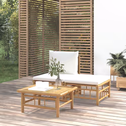 VidaXL 362297 banc de jardin Bambou