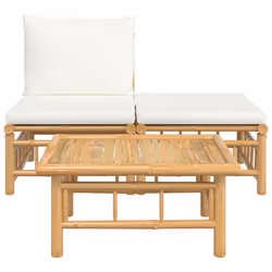 VidaXL 362297 banc de jardin Bambou