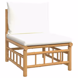 VidaXL 362298 banc de jardin Bambou - Vue supplémentaire 7