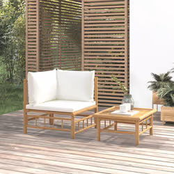 VidaXL 362299 banc de jardin Bambou