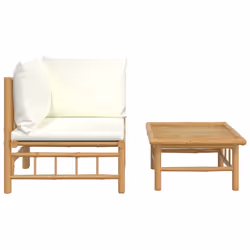 VidaXL 362299 banc de jardin Bambou