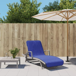 Vidaxl - Serviettes de plage 2 pcs bleu royal 75x200 cm tissu 400 gsm